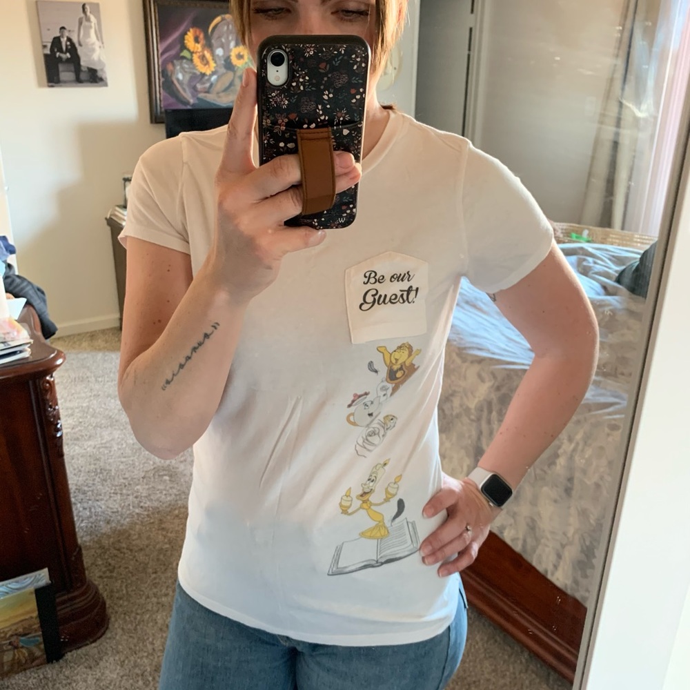 Disney Beauty & the Beast Womens Shirt